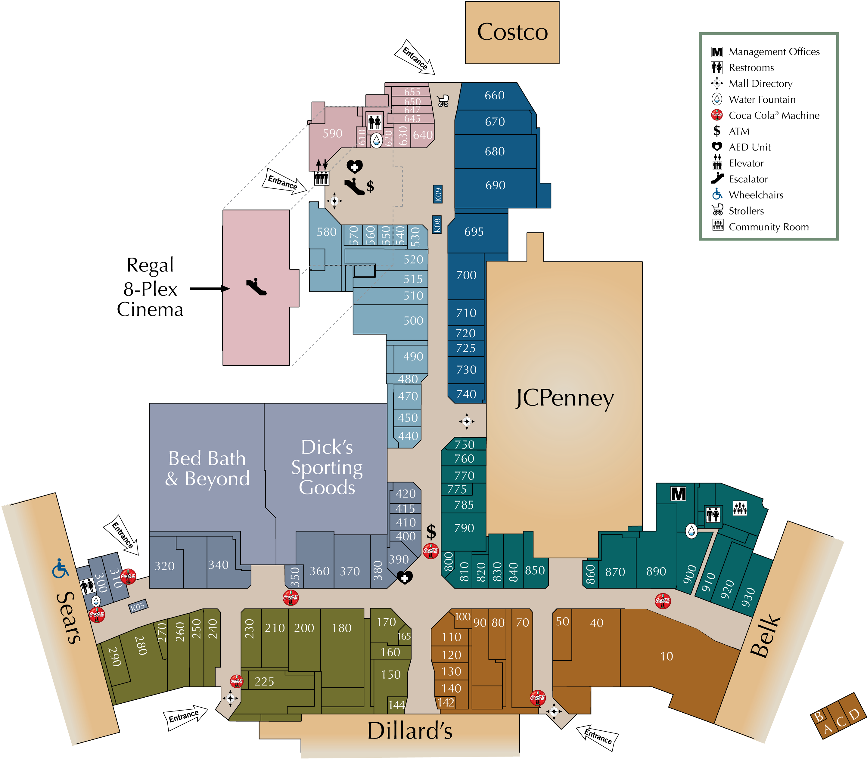 Mall Directory | WestGate Mall