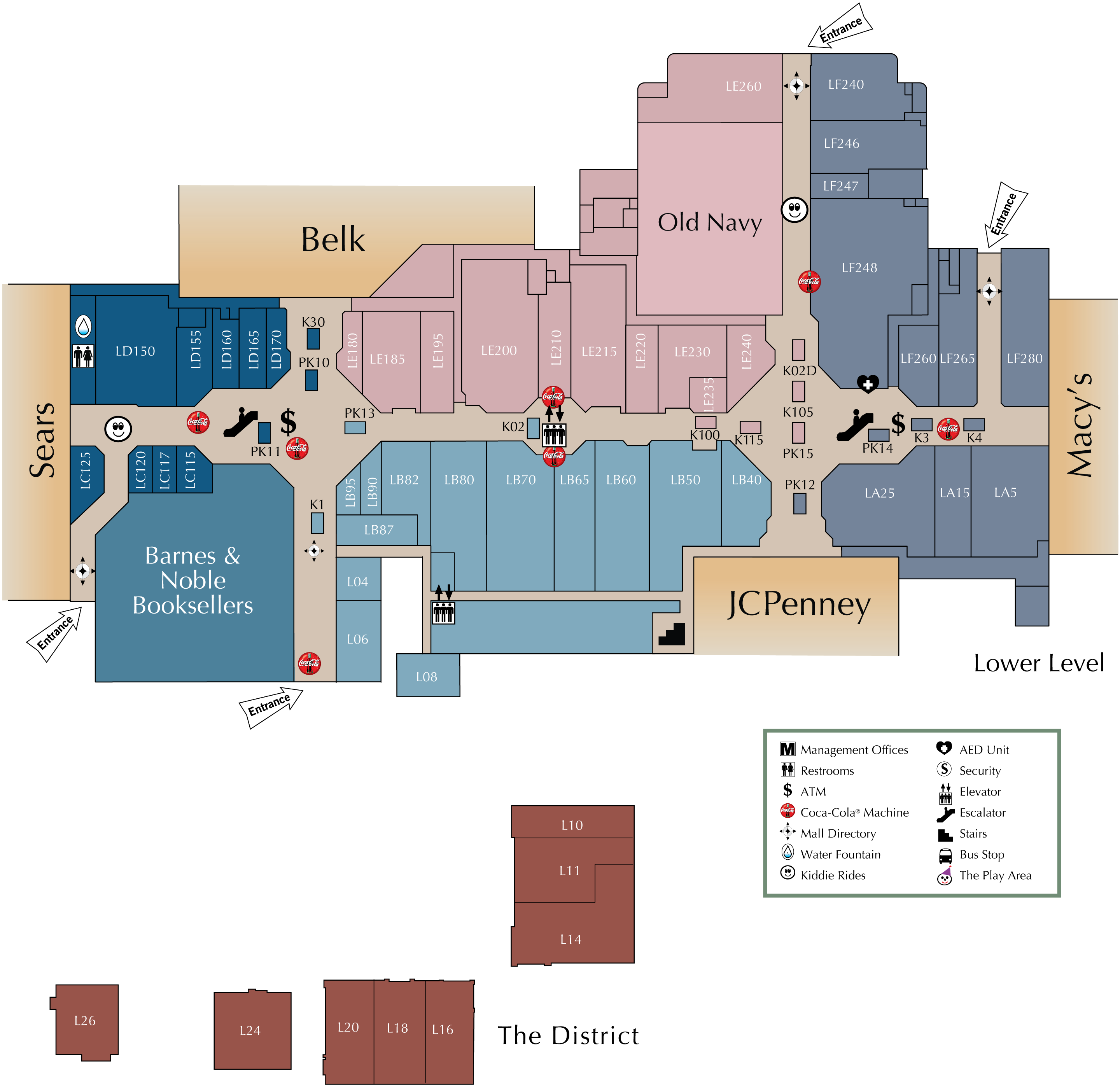 Mall Directory | Valley View Mall