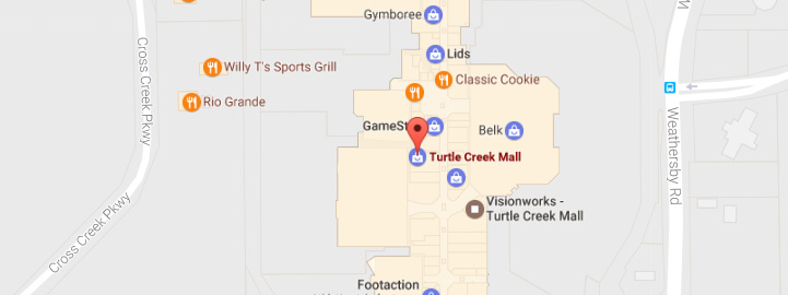 Mall Directory | Turtle Creek Mall