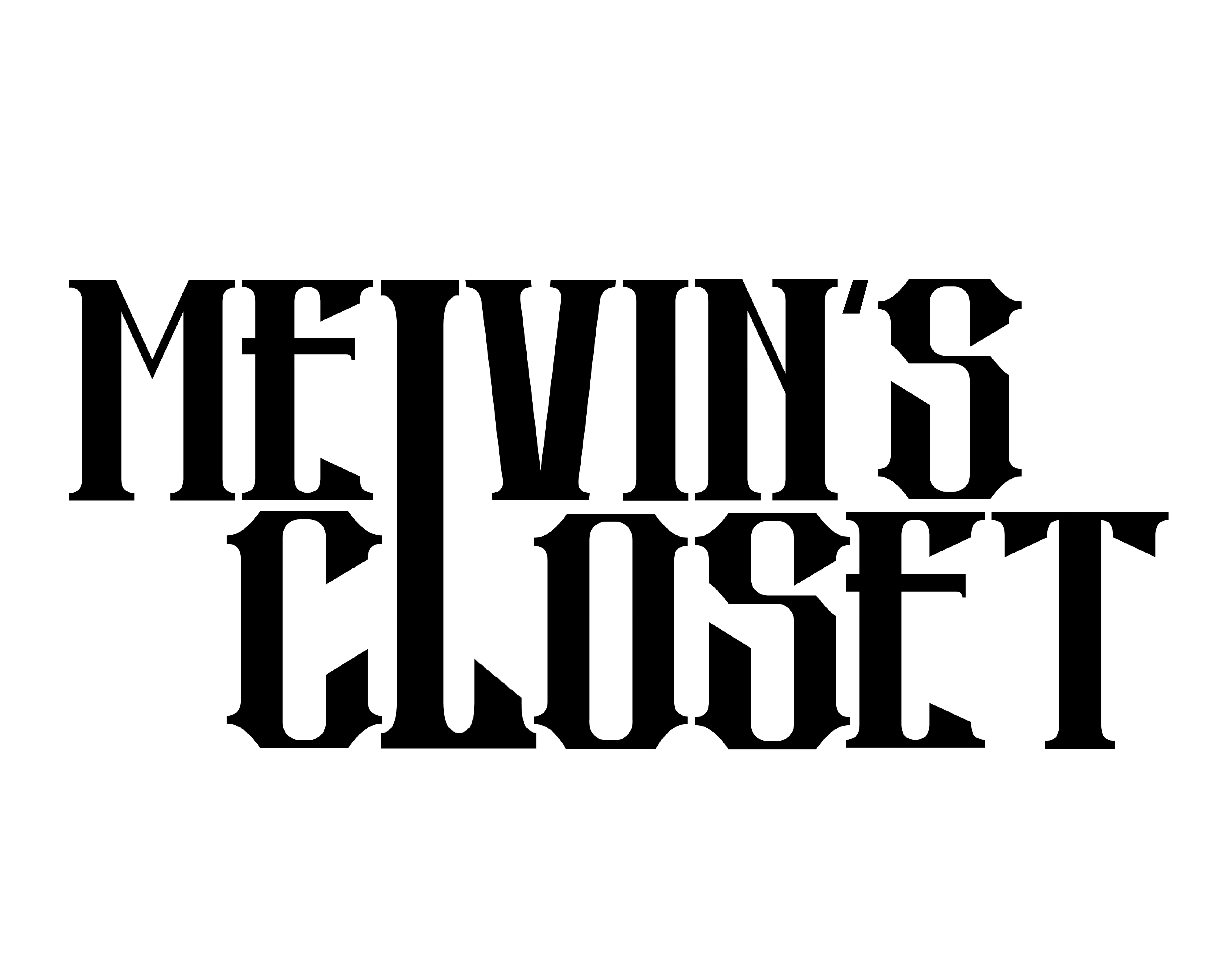 Melvin's Closet Store Logo