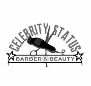 Celebrity Status Barber & Beauty Logo