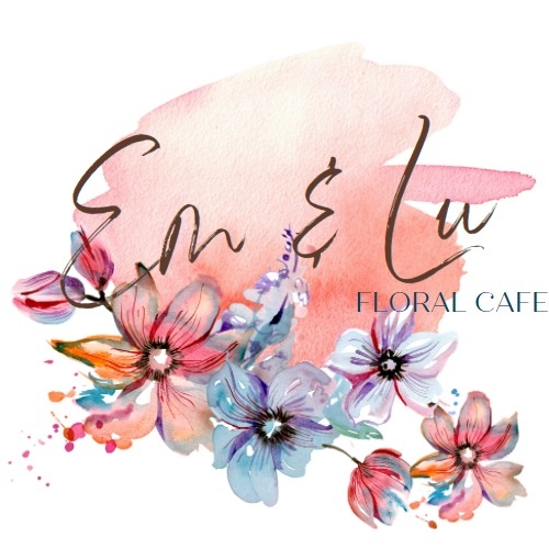 Em & Lou Floral Cafe Logo