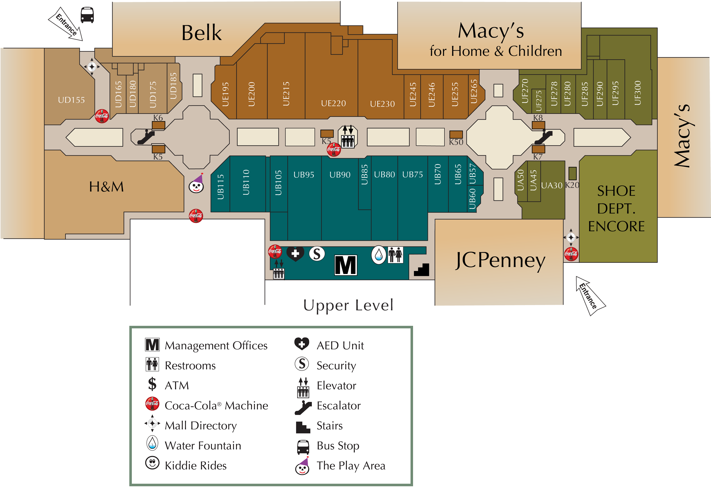 fashion valley mall map Mall Directory Valley View Mall fashion valley mall map