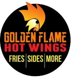 Golden Flame Hot Wings Logo