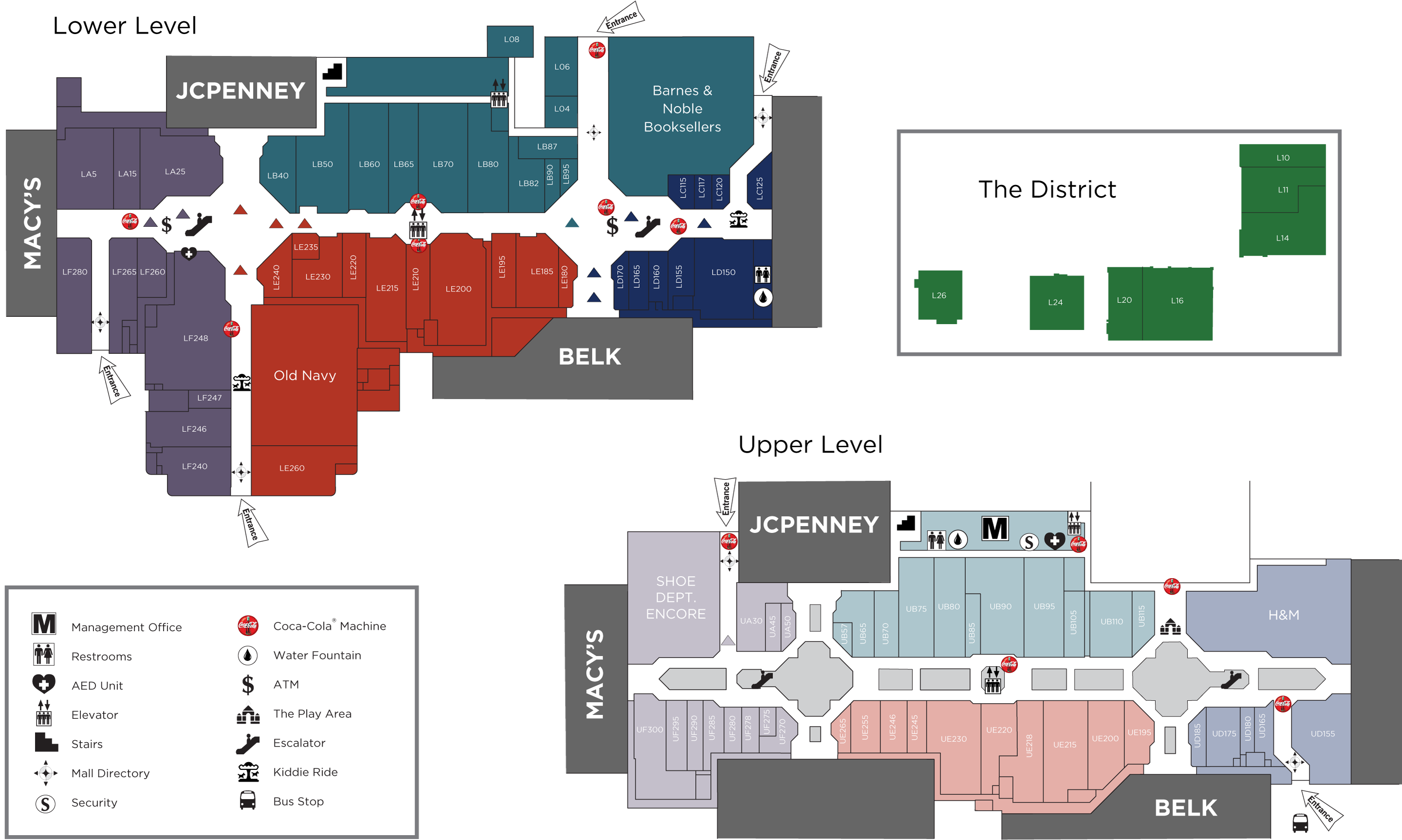 Valley View Mall Map