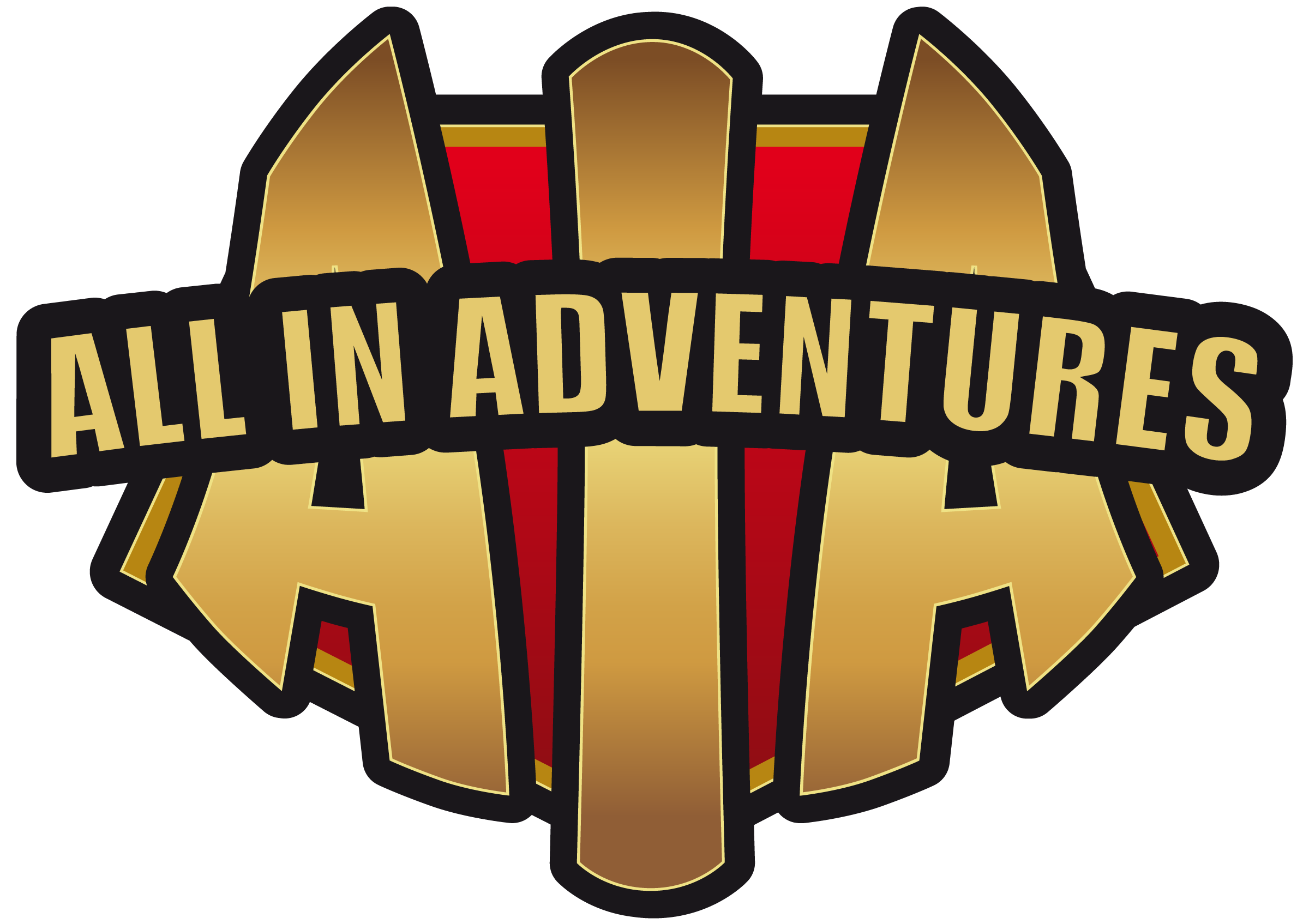 All in Adventures logo