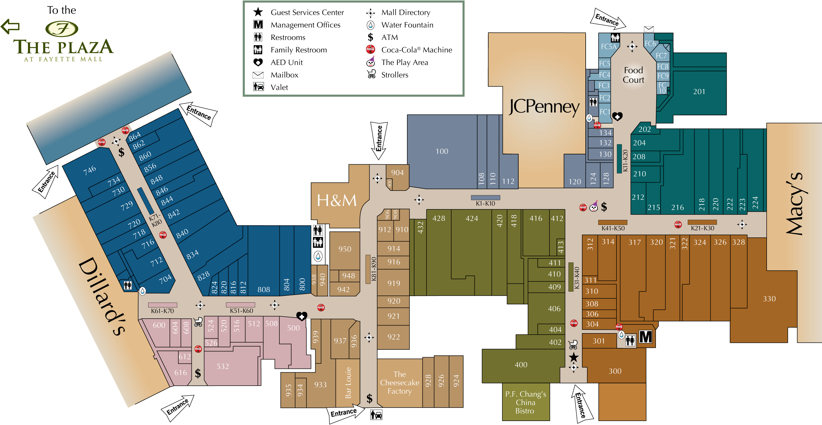 Floor Plan Somerset Mall Map