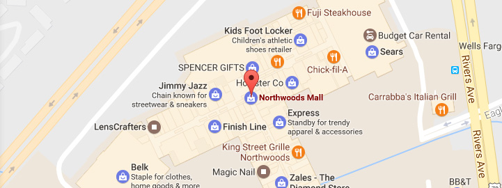 Mall Directory Northwoods Mall