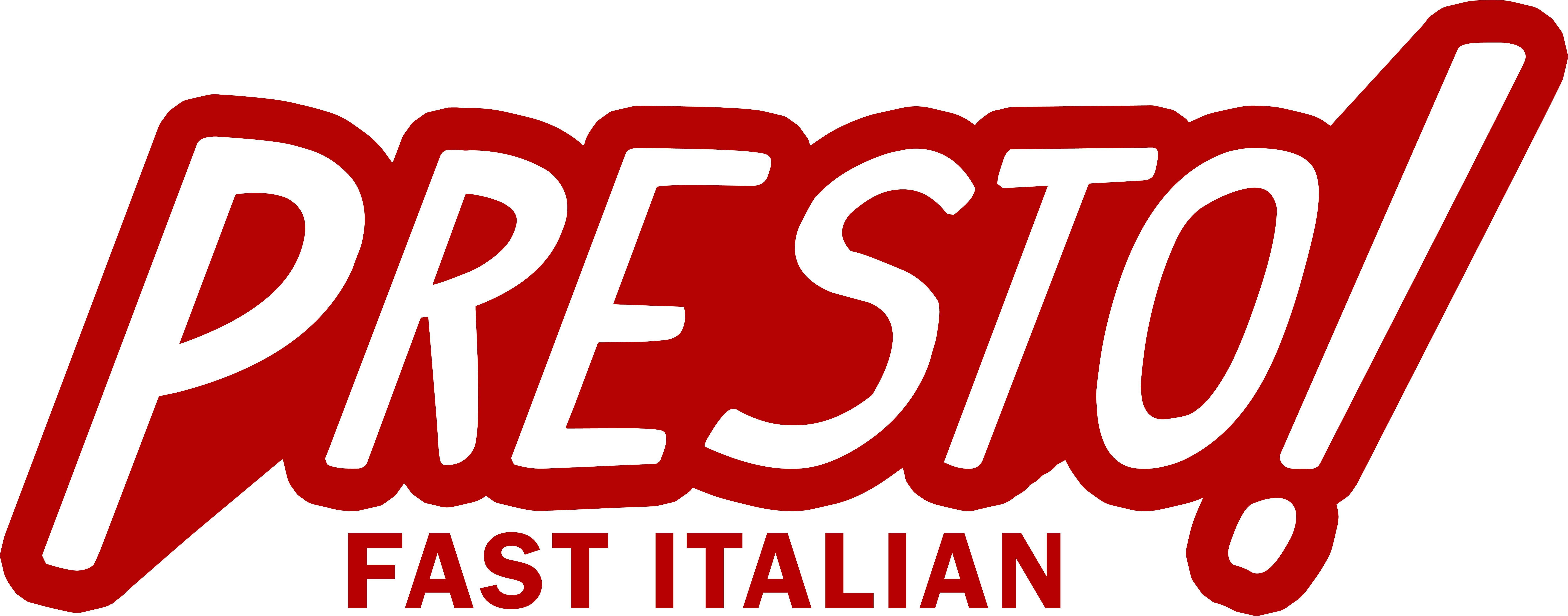 Presto Fast Italian Logo