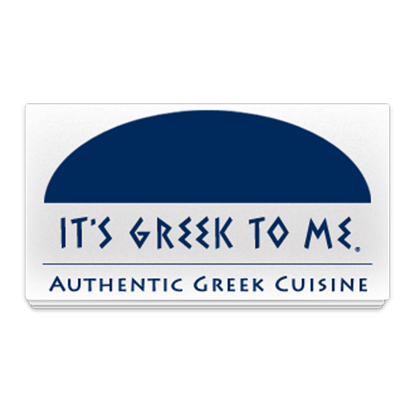 It's Greek to Me logo