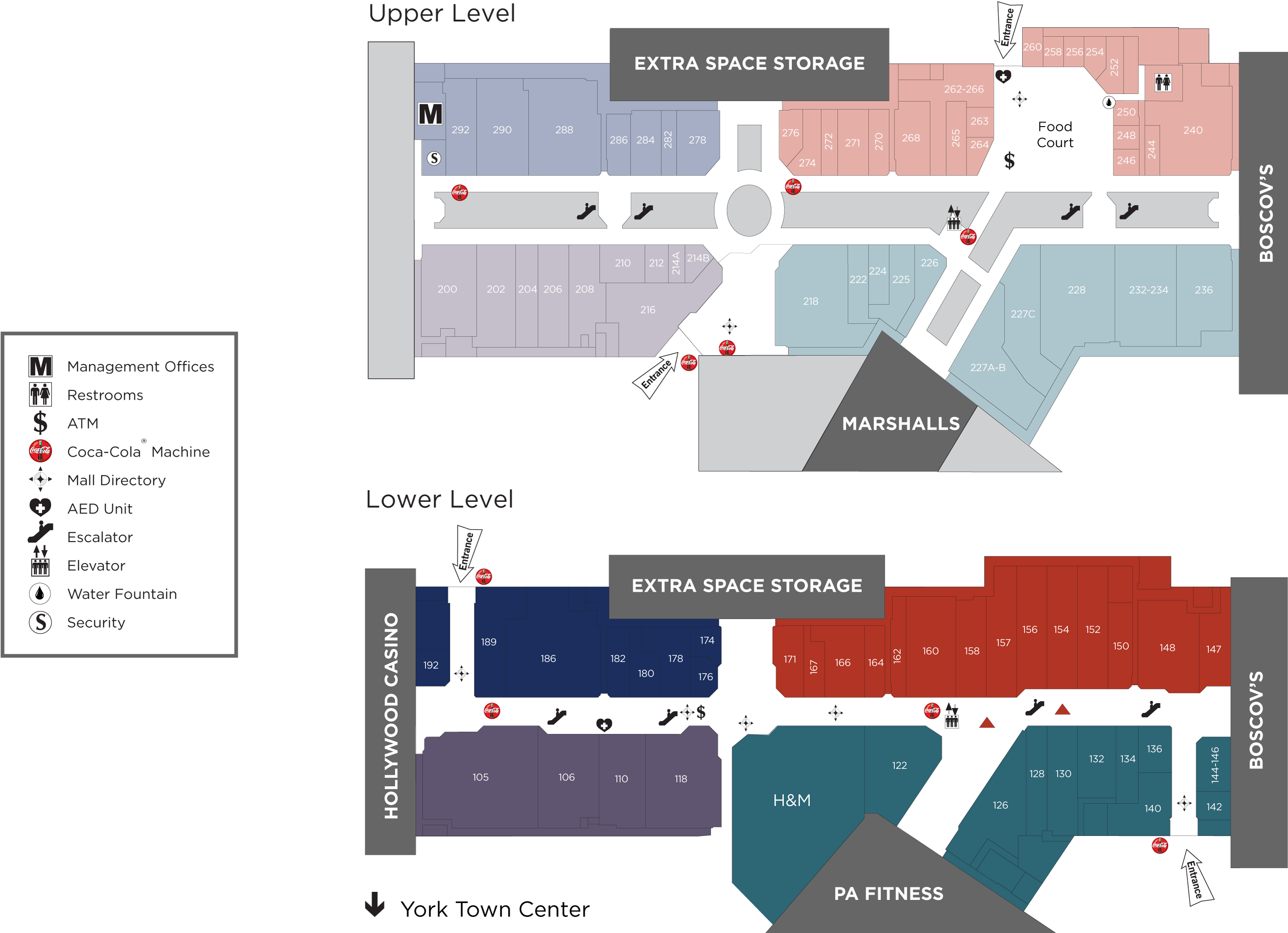 Mall Directory | York Galleria